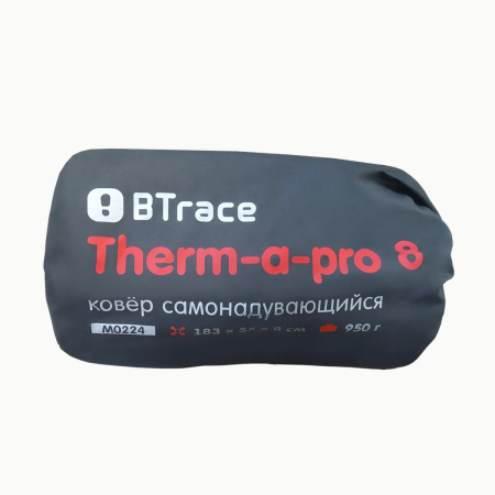 Ковер самонадув BTrace Therm-a-Pro 8 (183*55*8 см, Красный)